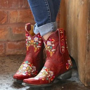 Old Gringo Sora red cowboy boots 8.5